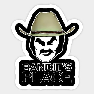 Bandit's Place Sticker